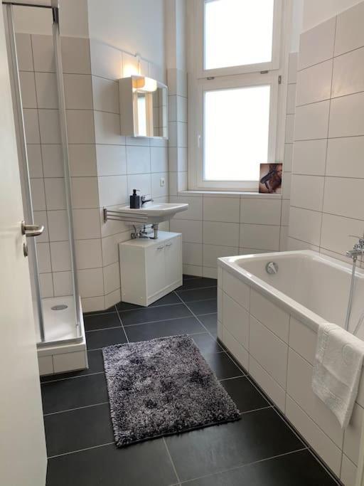 Akk3 Apartment Magdeburg Altstadt Zentral Balkon المظهر الخارجي الصورة