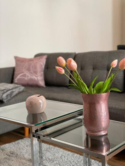 Akk3 Apartment Magdeburg Altstadt Zentral Balkon المظهر الخارجي الصورة